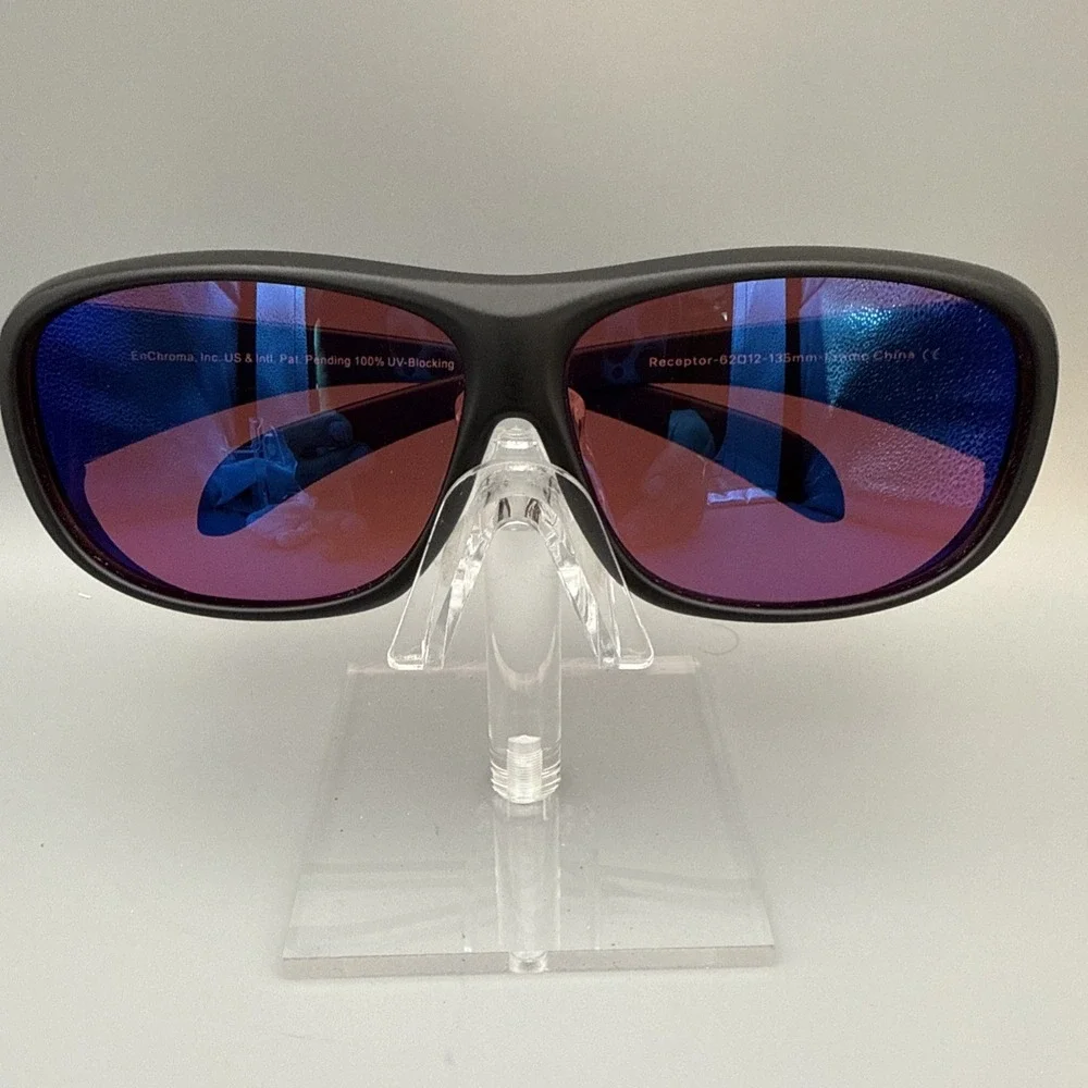 ENCHROMA RECEPTOR-AUTHENTIC 100% UV-BLOCKING: FITOVERS MATTEBLACK 62-12-135 MINT